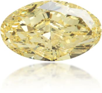 Natural Yellow Diamond Oval 1.15 ct Polished