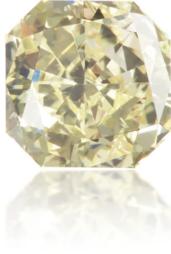 Natural Yellow Diamond Square 1.23 ct Polished