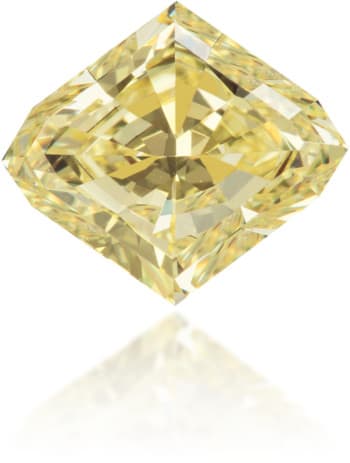Natural Yellow Diamond Kite 1.33 ct Polished