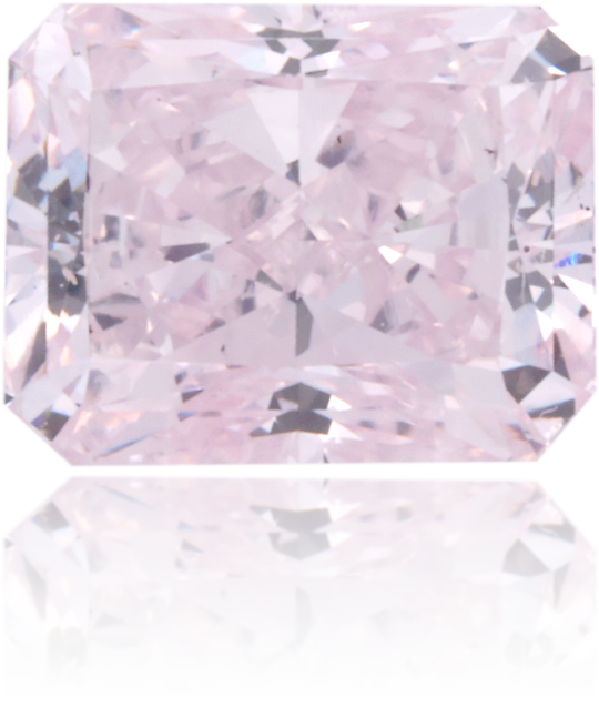 Natural Purple Diamond Rectangle 1.33 ct Polished