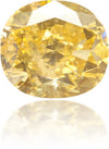 Natural Yellow Diamond Oval 1.42 ct Polished