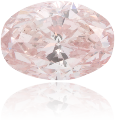 Natural Pink Diamond Oval 1.44 ct Polished