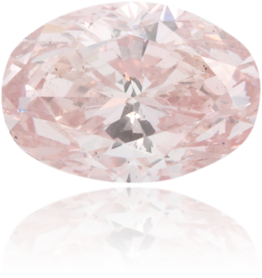 Natural Pink Diamond Oval 1.44 ct Polished