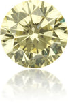 Natural Yellow Diamond Round 1.50 ct Polished