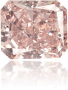 Natural Pink Diamond Rectangle 1.64 ct Polished