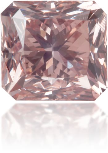 Natural Pink Diamond Rectangle 1.99 ct Polished