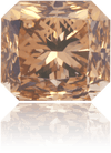 Natural Brown Diamond Square 2.27 ct Polished