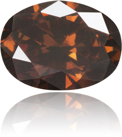 Natural Brown Diamond Oval 0.31 ct Polished