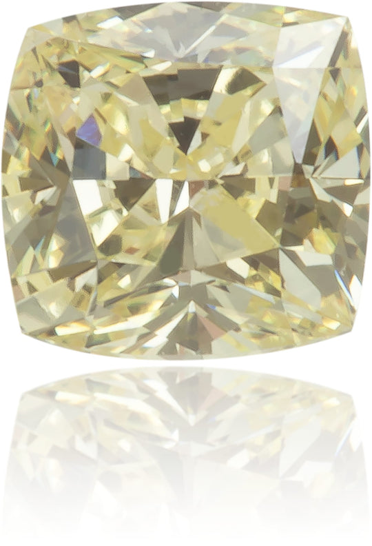 Natural Yellow Diamond Square 0.23 ct Polished