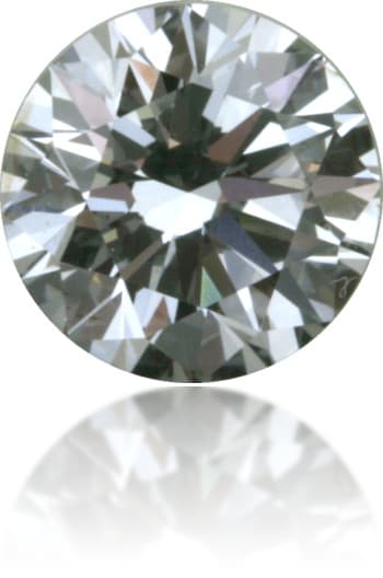 Natural Blue Diamond Round 0.70 ct Polished