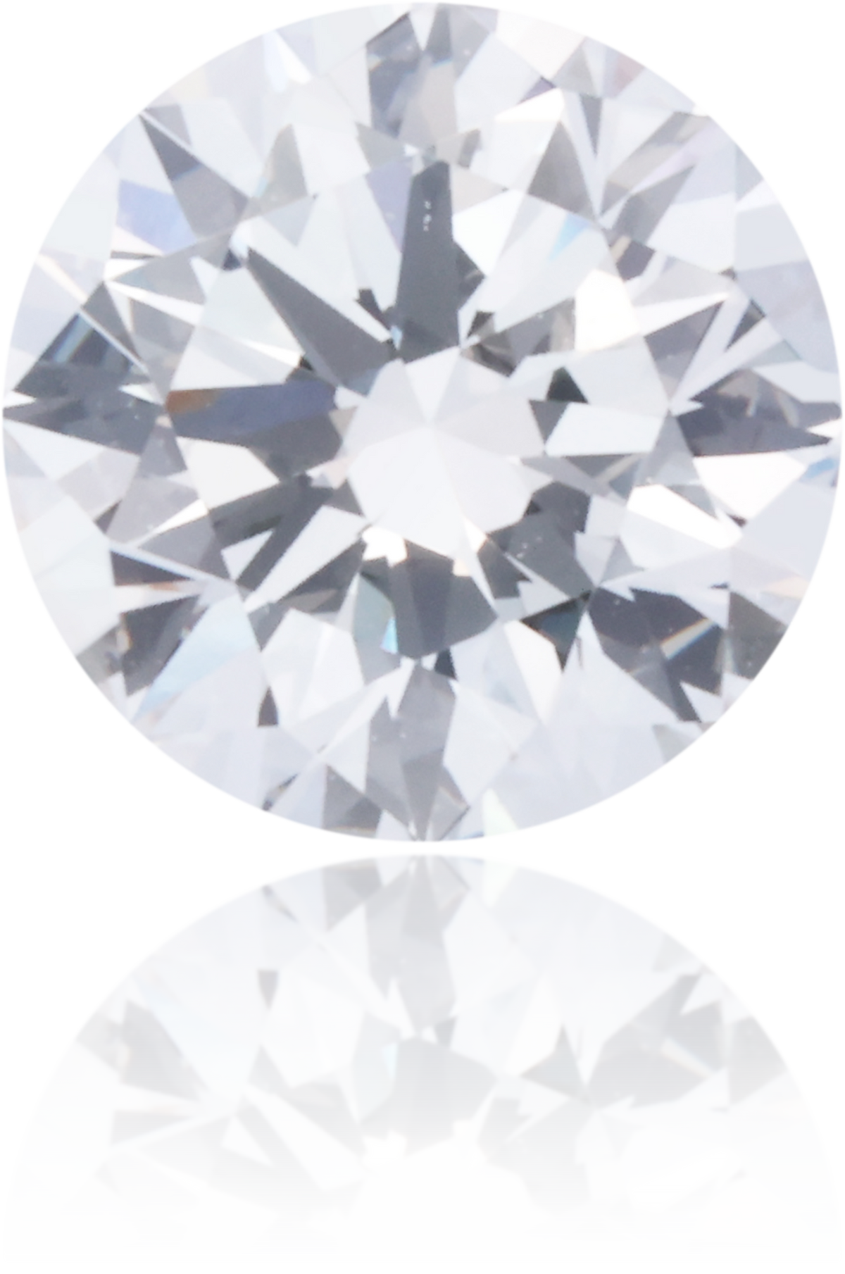 Natural Blue Diamond Round 0.70 ct Polished