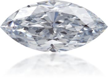 Natural Blue Diamond Marquise 0.62 ct Polished