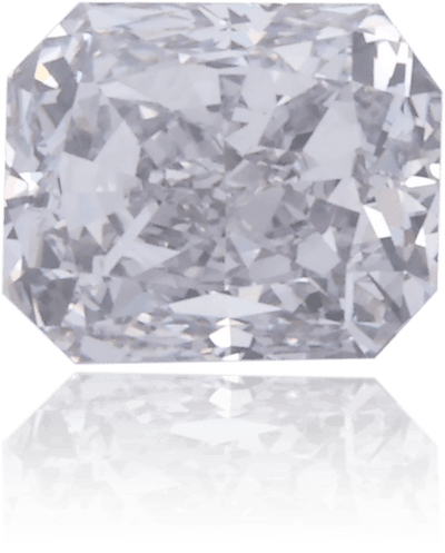 Natural Gray Diamond Rectangle 0.62 ct Polished