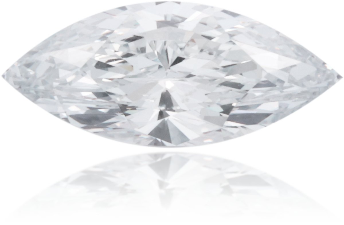 Natural Blue Diamond Marquise 0.51 ct Polished