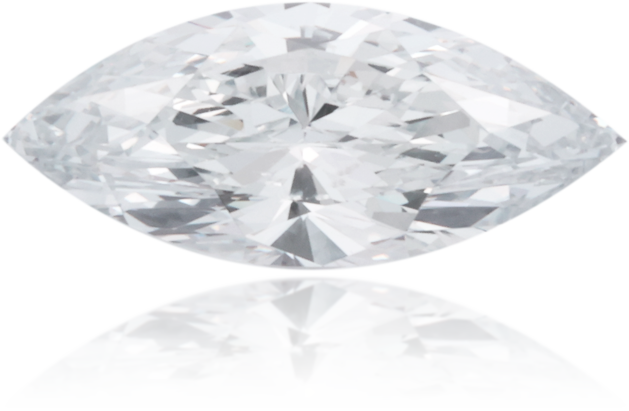 Natural Blue Diamond Marquise 0.51 ct Polished