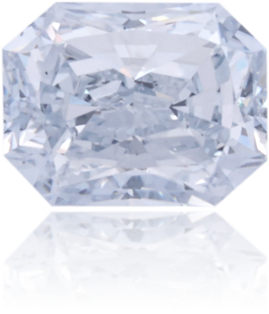 Natural Blue Diamond Rectangle 0.51 ct Polished