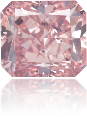 Natural Purple Diamond Rectangle 0.65 ct Polished