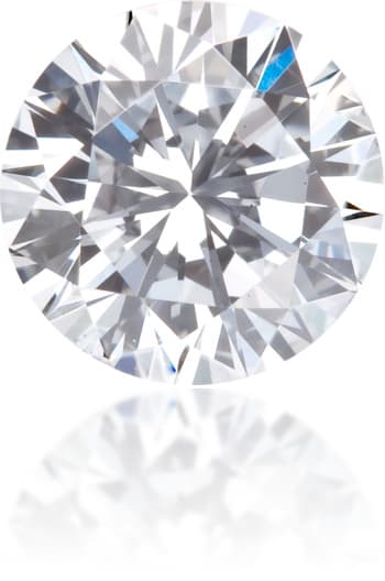 Natural Blue Diamond Round 0.49 ct Polished