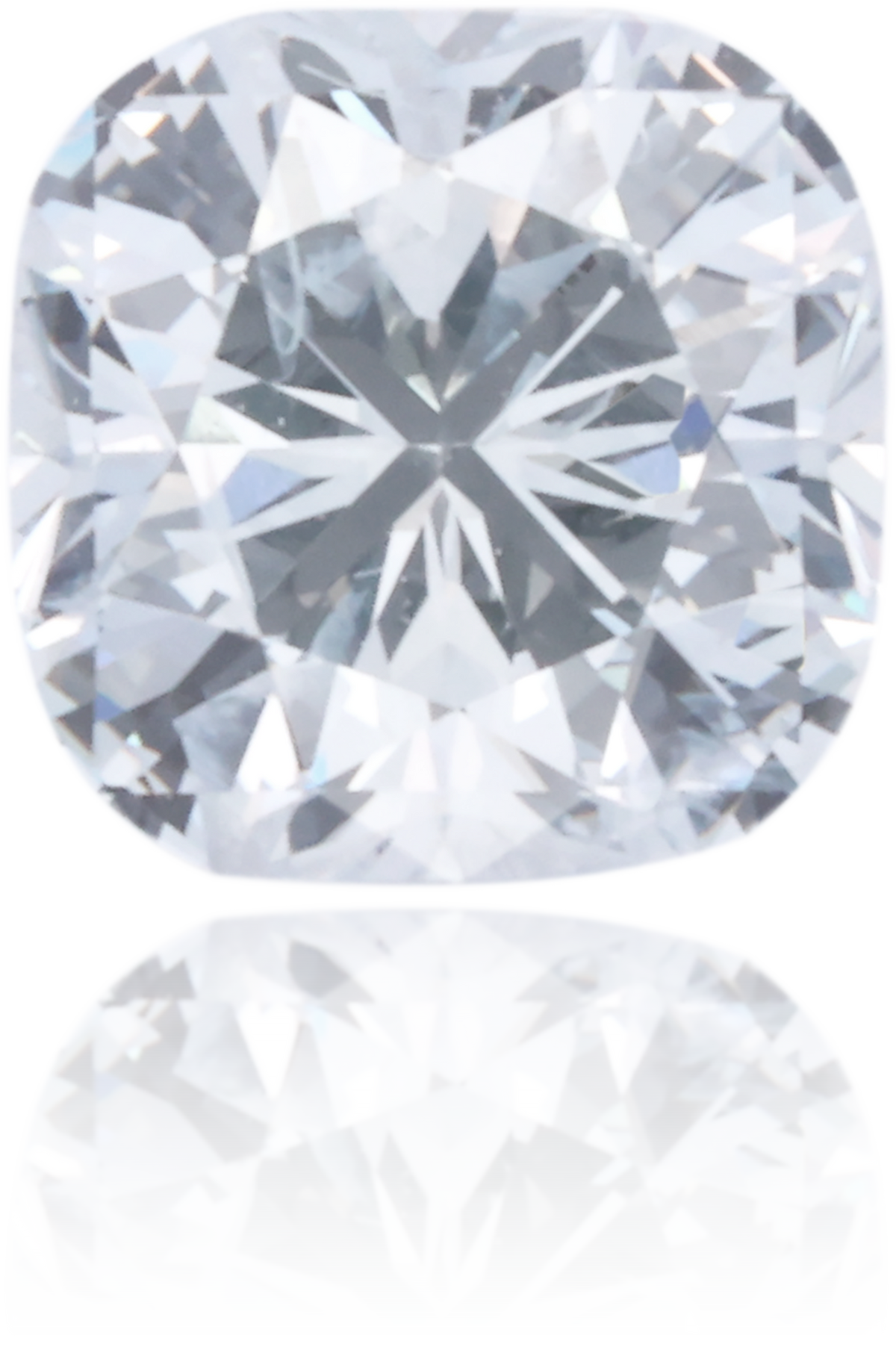 Natural Blue Diamond Square 0.51 ct Polished