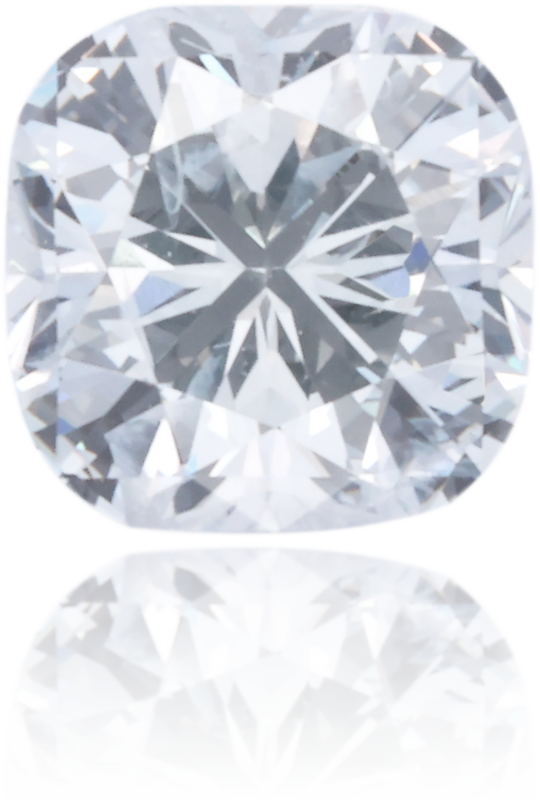 Natural Blue Diamond Square 0.51 ct Polished