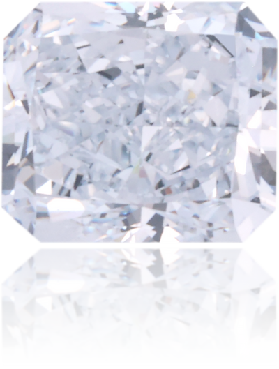 Natural Blue Diamond Rectangle 0.44 ct Polished