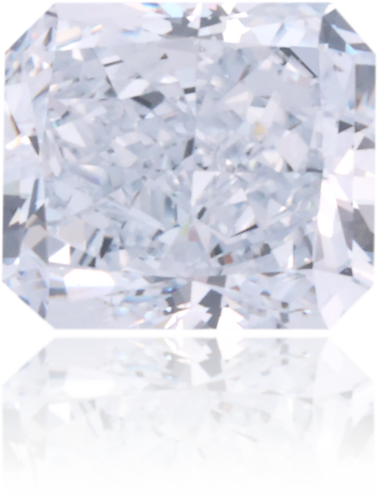 Natural Blue Diamond Rectangle 0.44 ct Polished