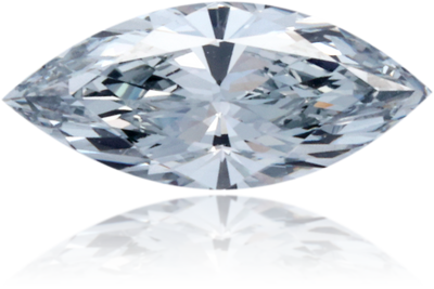 Natural Blue Diamond Marquise 0.44 ct Polished