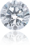 Natural Blue Diamond Round 0.46 ct Polished