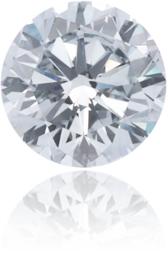 Natural Blue Diamond Round 0.46 ct Polished