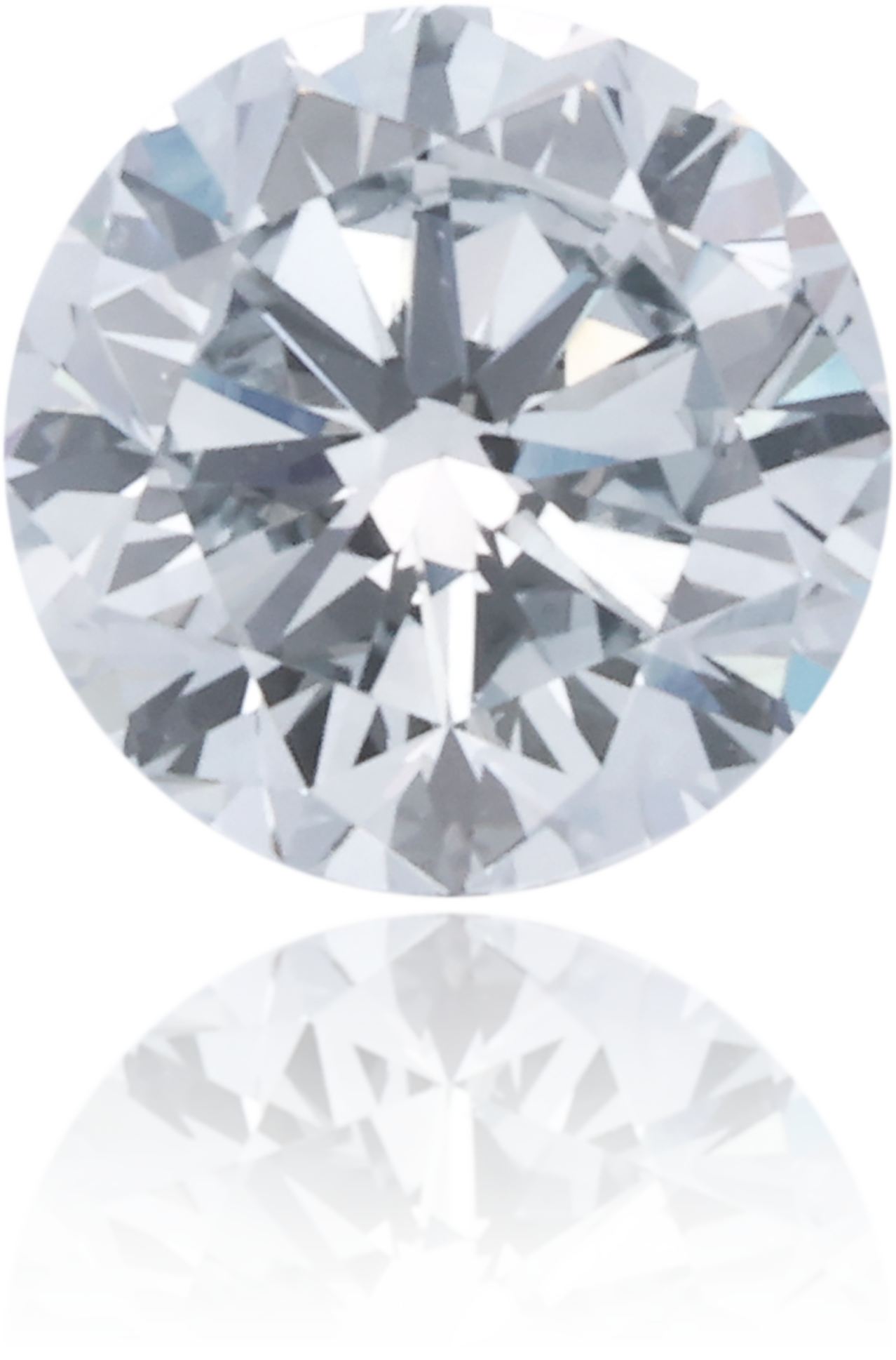 Natural Blue Diamond Round 0.46 ct Polished