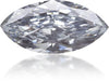 Natural Blue Diamond Marquise 0.46 ct Polished