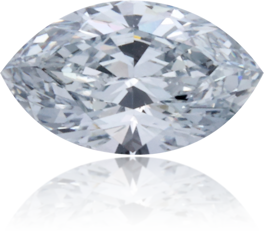 Natural Blue Diamond Marquise 0.47 ct Polished