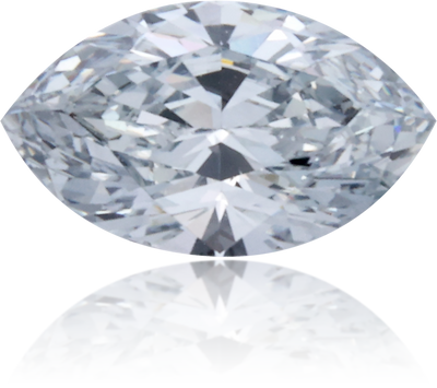 Natural Blue Diamond Marquise 0.47 ct Polished