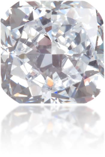 Natural Blue Diamond Square 0.38 ct Polished
