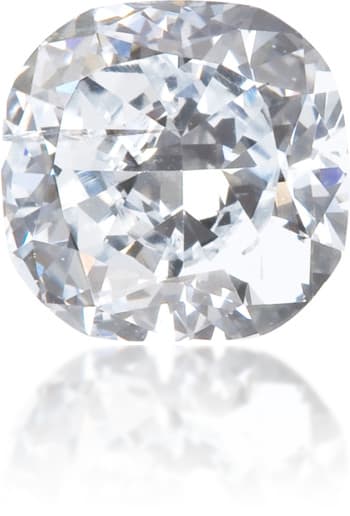 Natural Blue Diamond Cushion 0.43 ct Polished