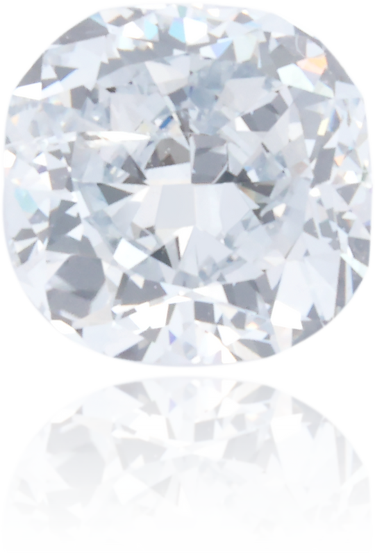 Natural Blue Diamond Cushion 0.43 ct Polished