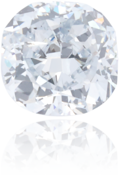 Natural Blue Diamond Cushion 0.43 ct Polished