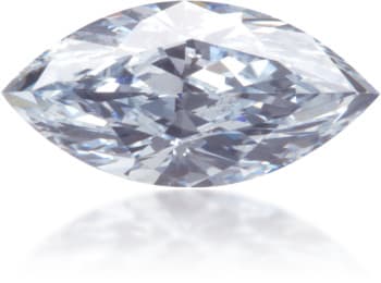 Natural Blue Diamond Marquise 0.43 ct Polished