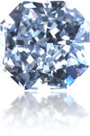Natural Blue Diamond Square 0.34 ct Polished