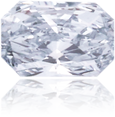 Natural Blue Diamond Rectangle 0.33 ct Polished