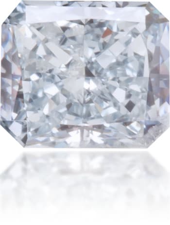 Natural Blue Diamond Rectangle 0.27 ct Polished