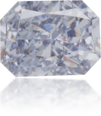 Natural Blue Diamond Rectangle 0.21 ct Polished