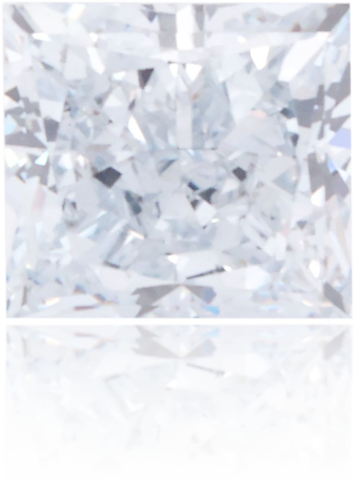 Natural Blue Diamond Rectangle 0.20 ct Polished
