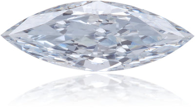 Natural Blue Diamond Marquise 0.23 ct Polished