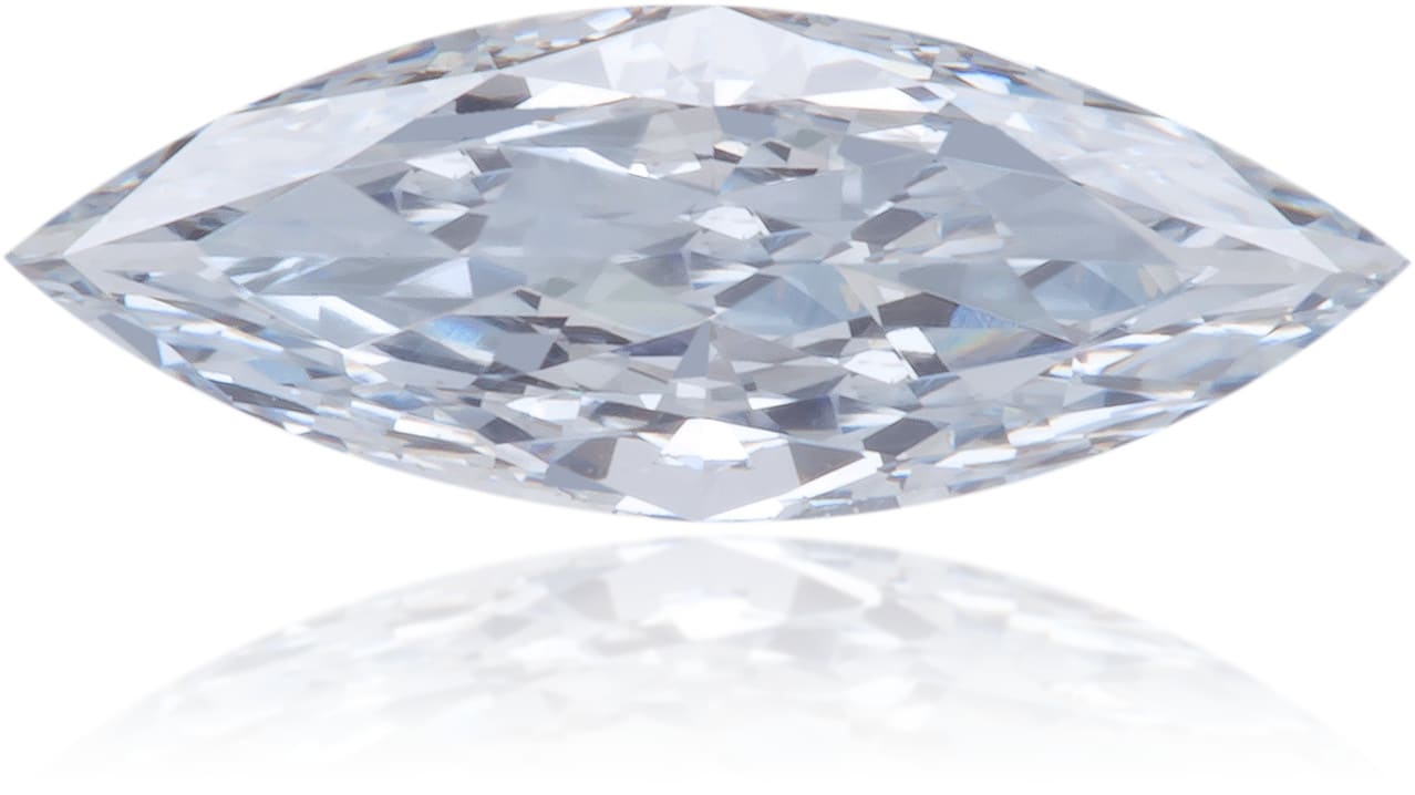 Natural Blue Diamond Marquise 0.23 ct Polished