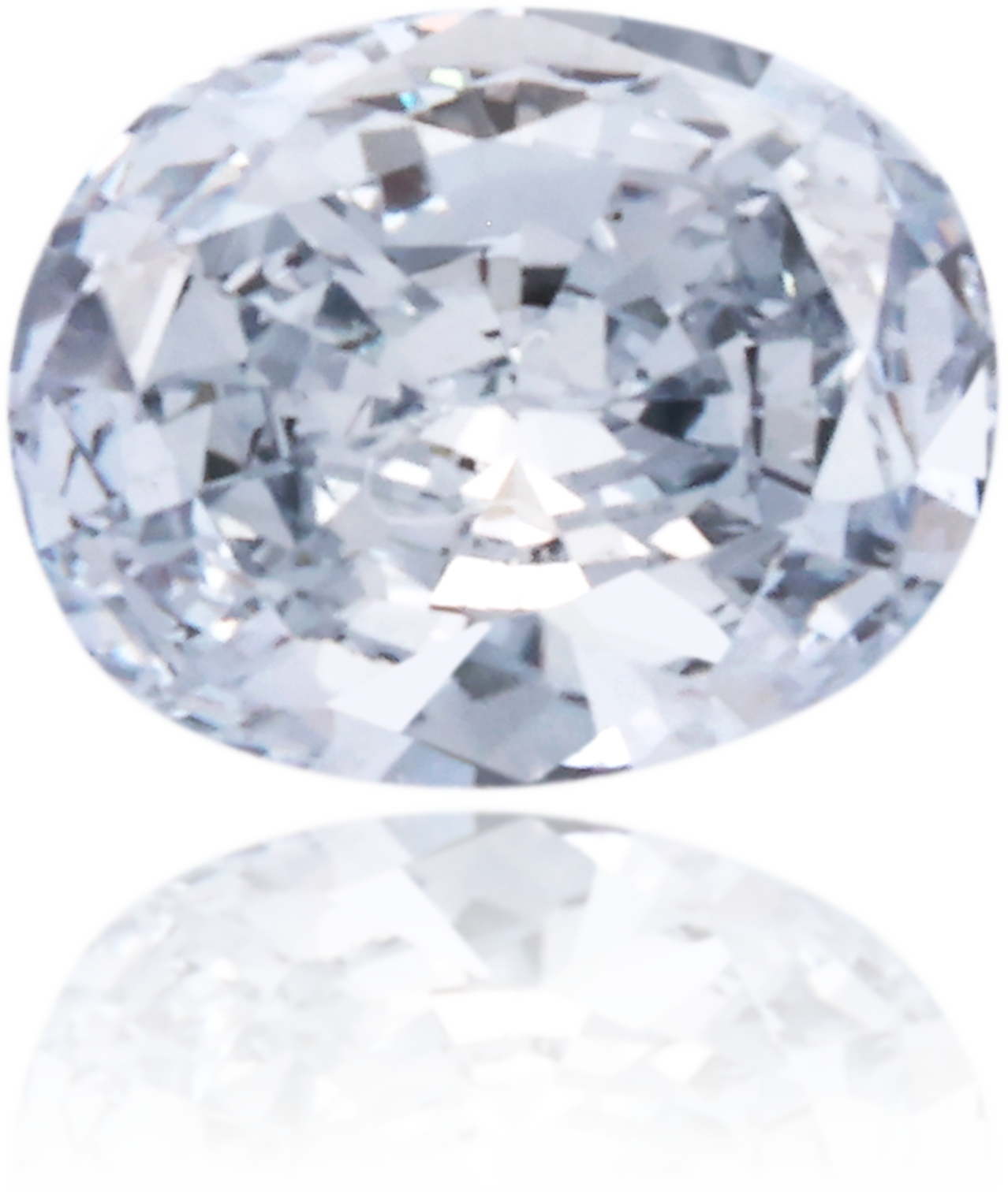 Natural Blue Diamond Oval 0.15 ct Polished