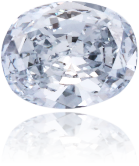 Natural Blue Diamond Oval 0.15 ct Polished