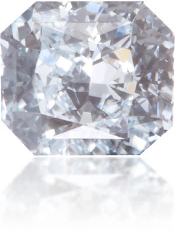 Natural Blue Diamond Square 0.16 ct Polished