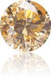 Natural Orange Diamond Round 0.29 ct Polished