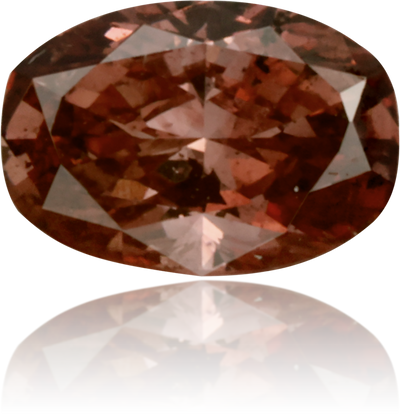 Natural Pink Diamond Oval 0.31 ct Polished